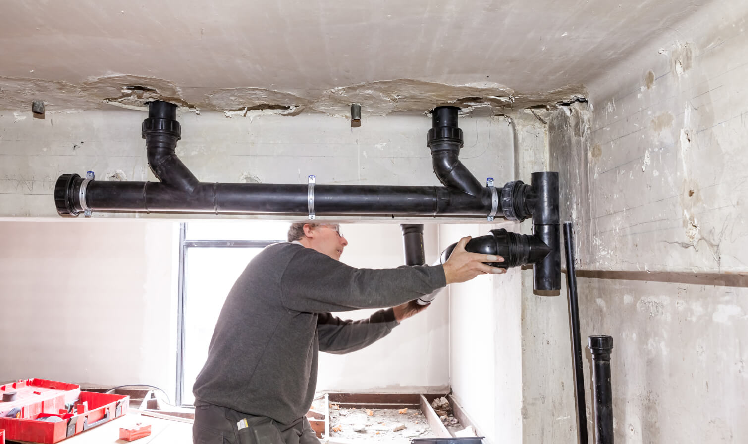 Drain Installation service by Raptor Rooter & Plumbing
