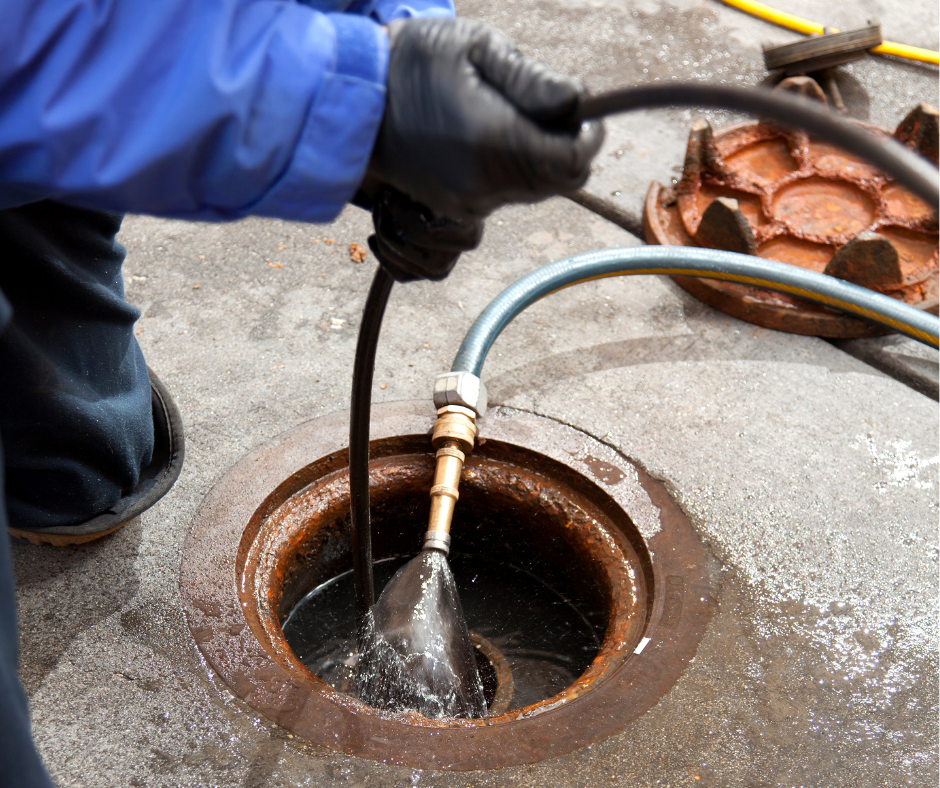 Jetting service by Raptor Rooter & Plumbing