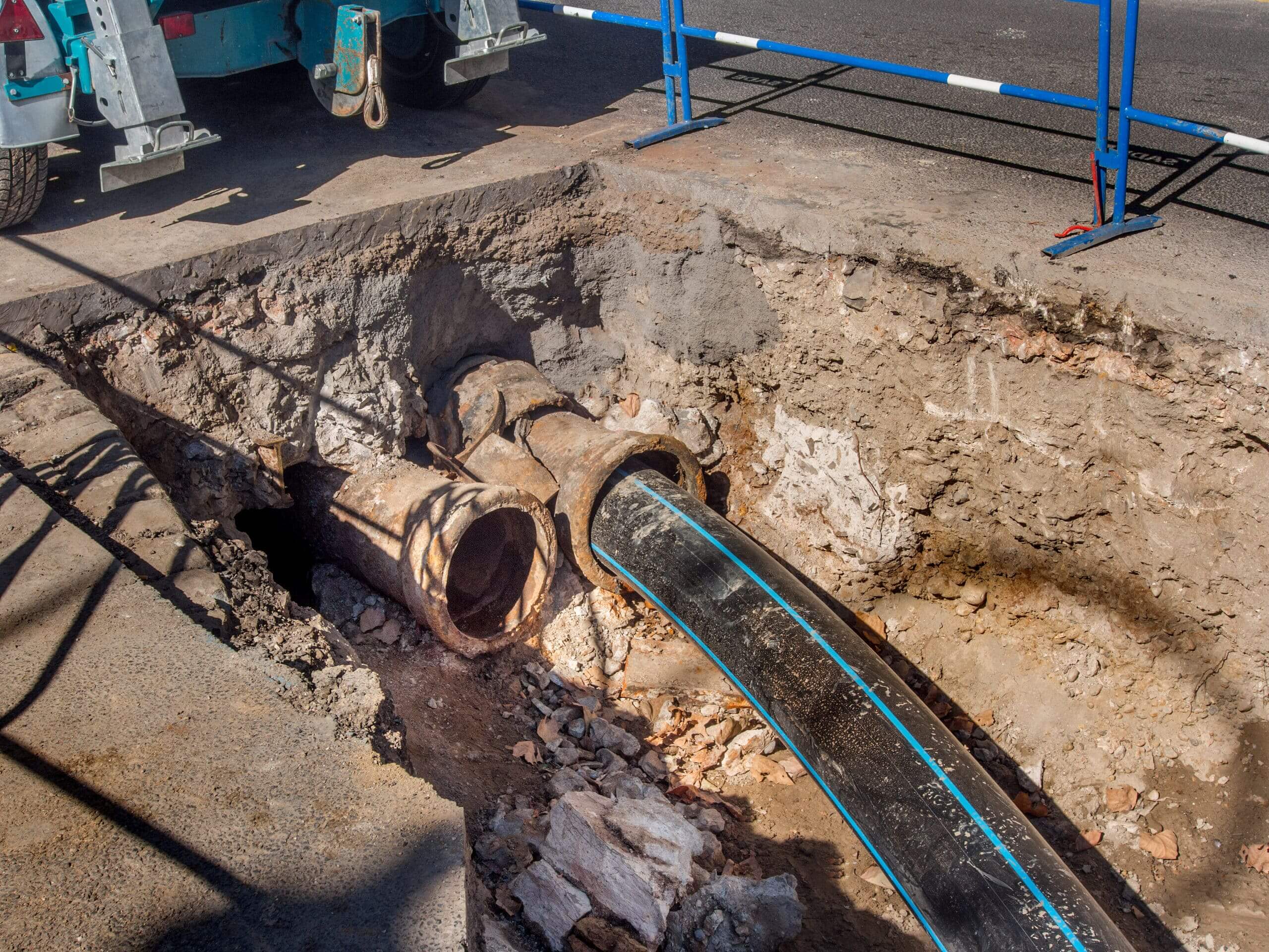 Trenchless Sewer Replacement service by Raptor Rooter & Plumbing