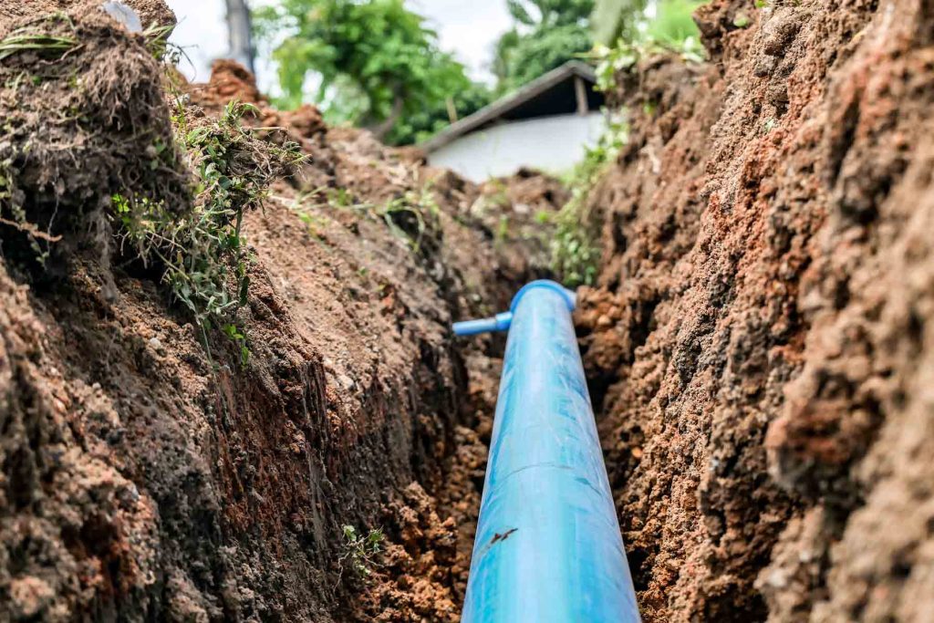 Water line installation and repair by Raptor Rooter & Plumbing